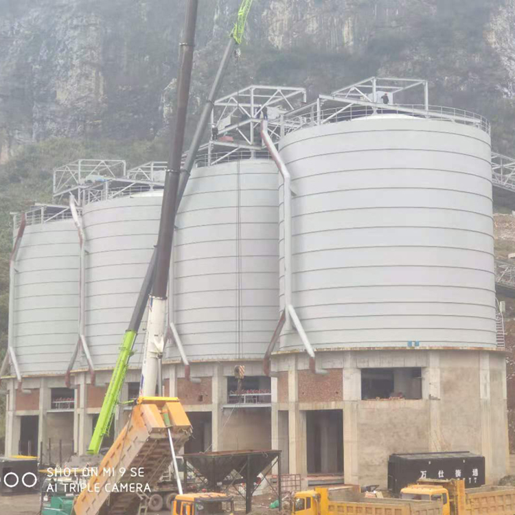 咸宁钢板仓的建设周期