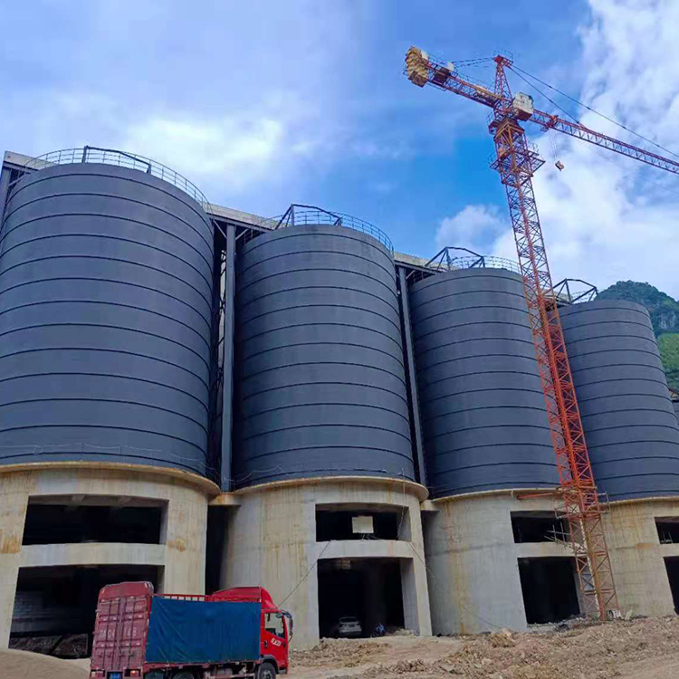 咸宁骨料钢板仓建造施工周期从规划到竣工的每一步